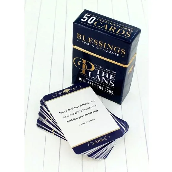 Boxed Card Set. Blessings For a Graduate. I Know The Plans.. Jeremiah 29:11. NWT - Picture 1 of 1